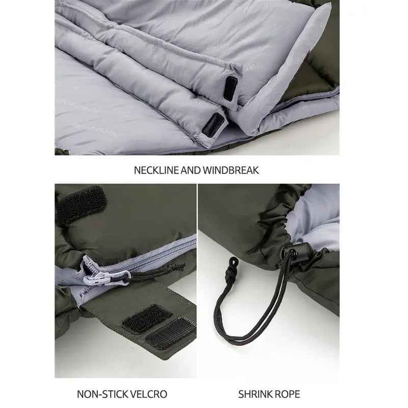 Solora™ U350 Hooded Synthetic Sleeping Bag 34°F / 1°C