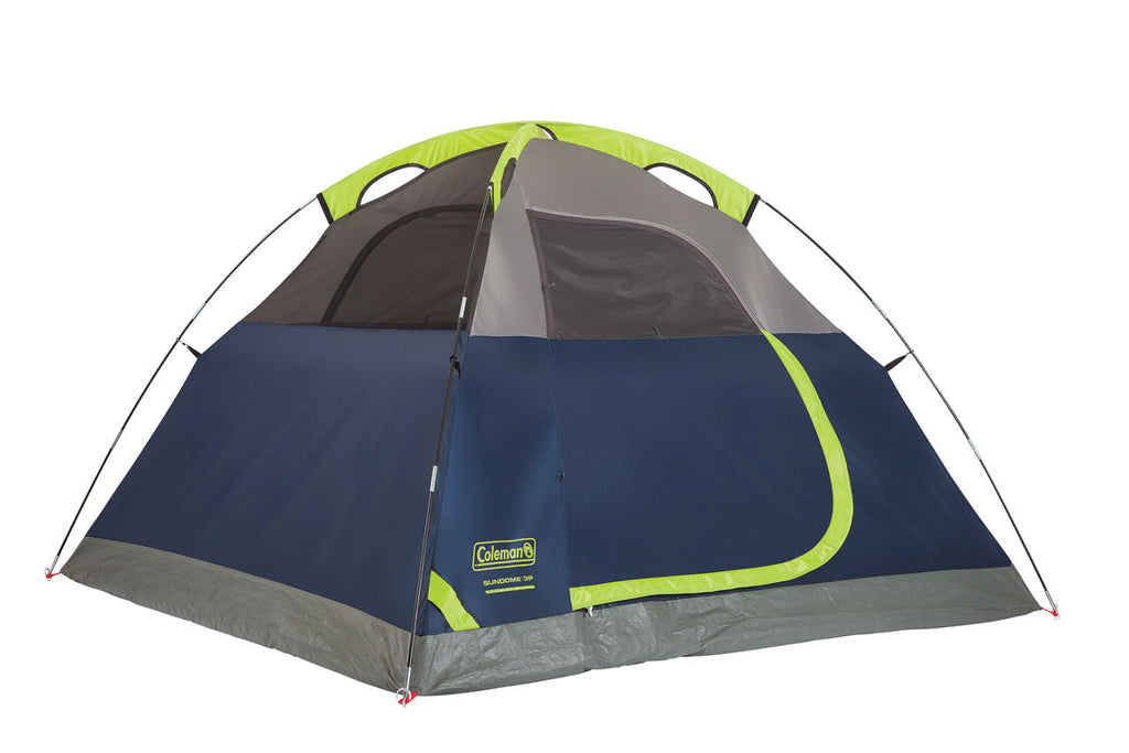 Coleman Sundome® 4-Person Camping Tent | 9 x 7'with 4'11" center height | Navy