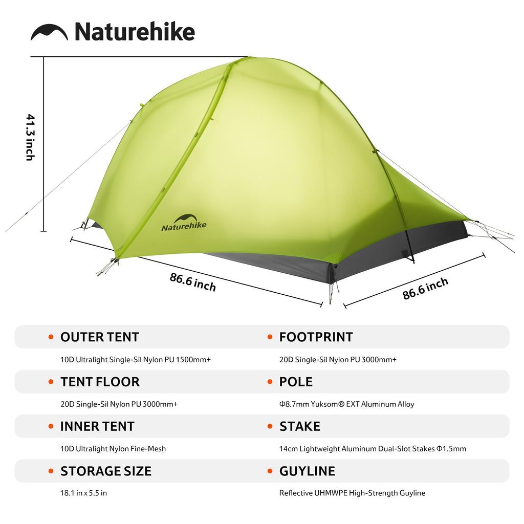 Star Trail™ EXT 2-Person Ultralight Backpacking Tent