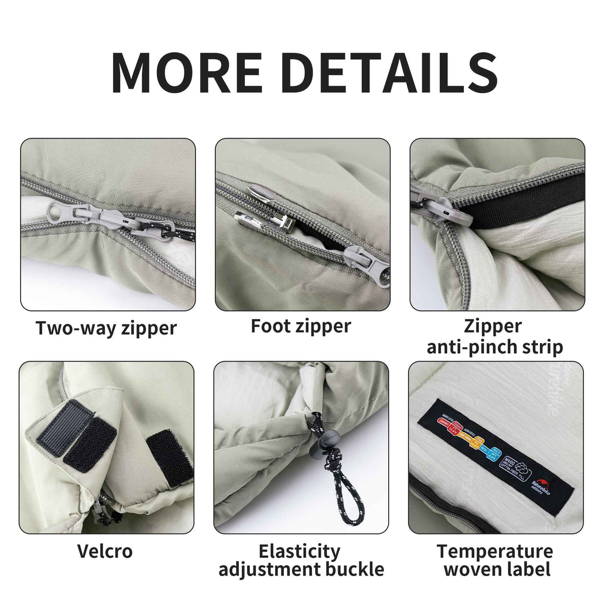 SunTherm™ MS500 Synthetic Sleeping Bag 27.4°F / 3°C