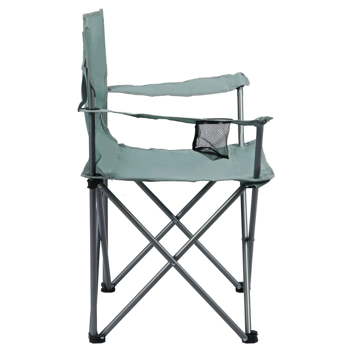 Ozark Trail Folding Camp Chair with Cup Holder â€“ Lightweight, Portable Outdoor Chair for Camping, Tailgating & Sports â€“ Green Goddess